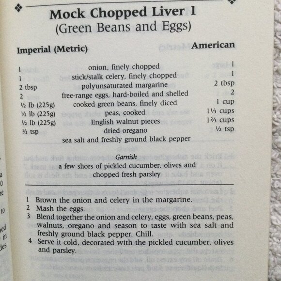 Jewish Vegetarian Cooking Kosher Passover Recipes - Picture 5 of 5